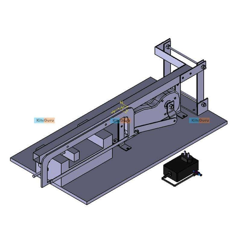Motorized Hand Hacksaw Cutting Machine using Motor - View 1