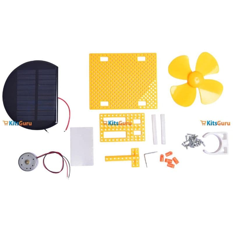 DIY Solar-Powered Electric Fan - Hands - On Science Kit - View 2