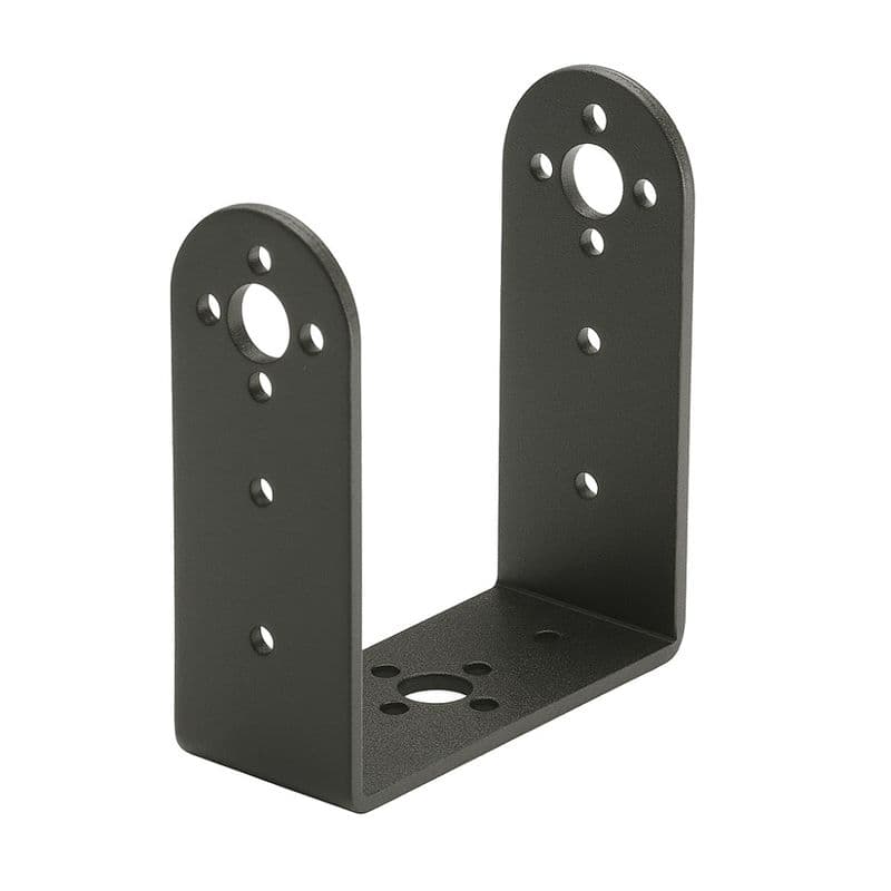 Black Long U-Shaped Bracket Without Screw - View 2