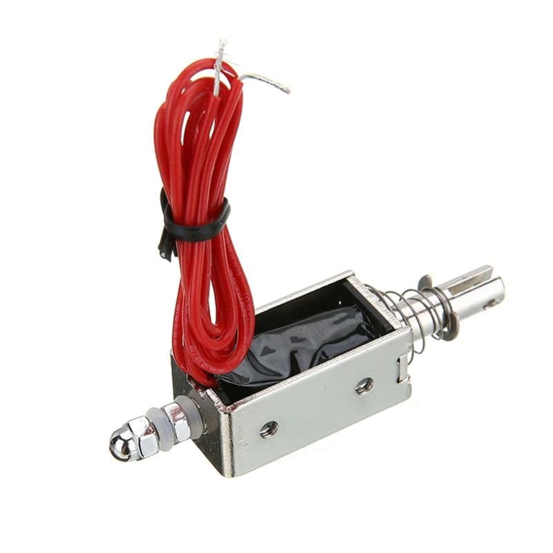 DC 12V Force 0.2N - 6N Solenoid Pull Push long stroke Electromagnet Industrial Grade - View 3