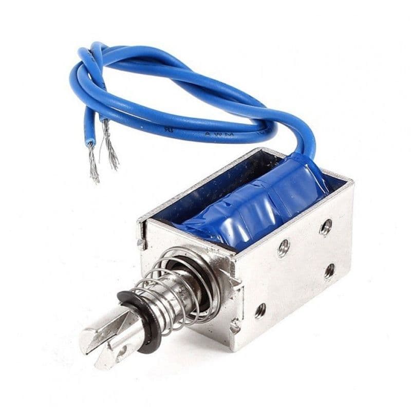 DC 5V, Force 0.4N - 8N Solenoid Pull Push long stroke Electromagnet Industrial Grade - View 1