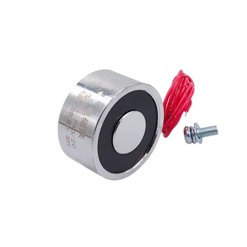 40x20mm 12V 30Kg 3.5W Circular Strong Industrial Electromagnet Lifting Magnet - View 1