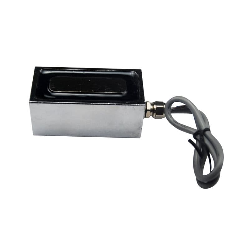 70 x 35 x 30mm DC 24V 80kg 7.5W Thick Rectangular Industrial strong Electromagnet with 7mm Mounting Hole - View 2