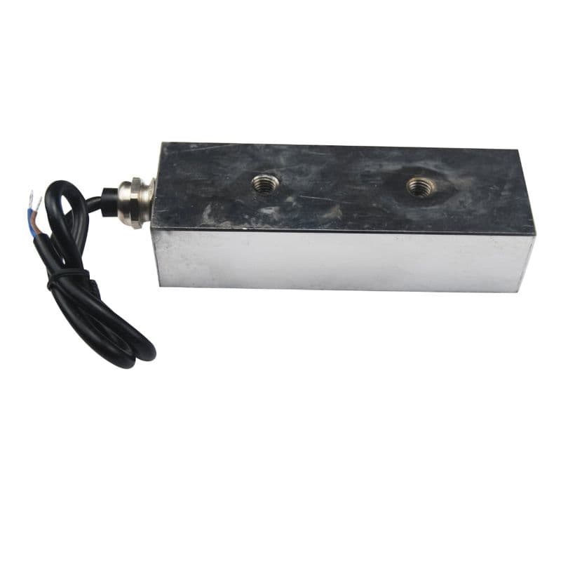 120 x 40 x 30mm DC 24V 150kg 11W Thick Rectangular Industrial strong Electromagnet with 8mm Mounting Hole - View 2