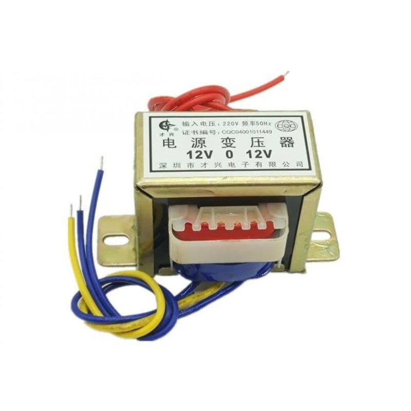 New and Industrial grade Dual output Transformer 12V 12-0-12 15W - View 1