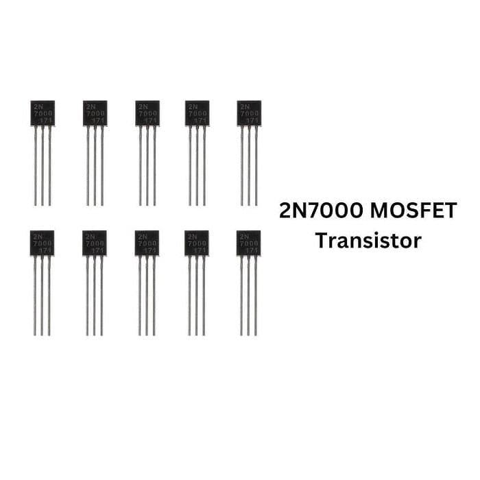 2N7000 N Channel MOSFET TO92 Package - View 3