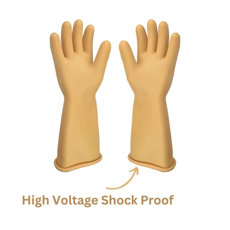 Industrial 11KV Electrical Safety Rubber Gloves - View 2