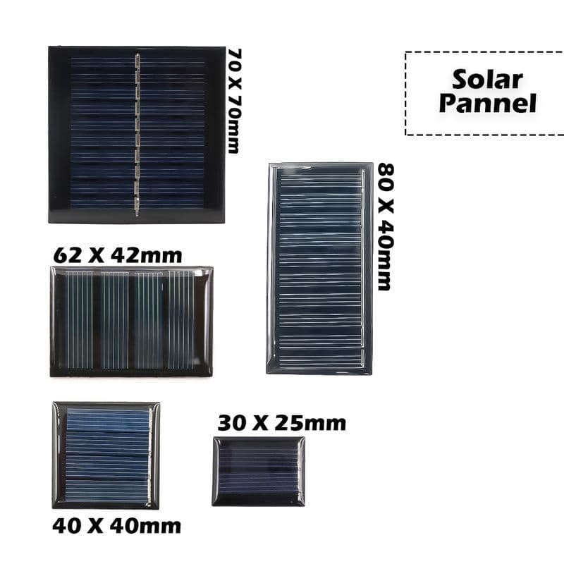 Mini Solar Panels for DIY - View 1