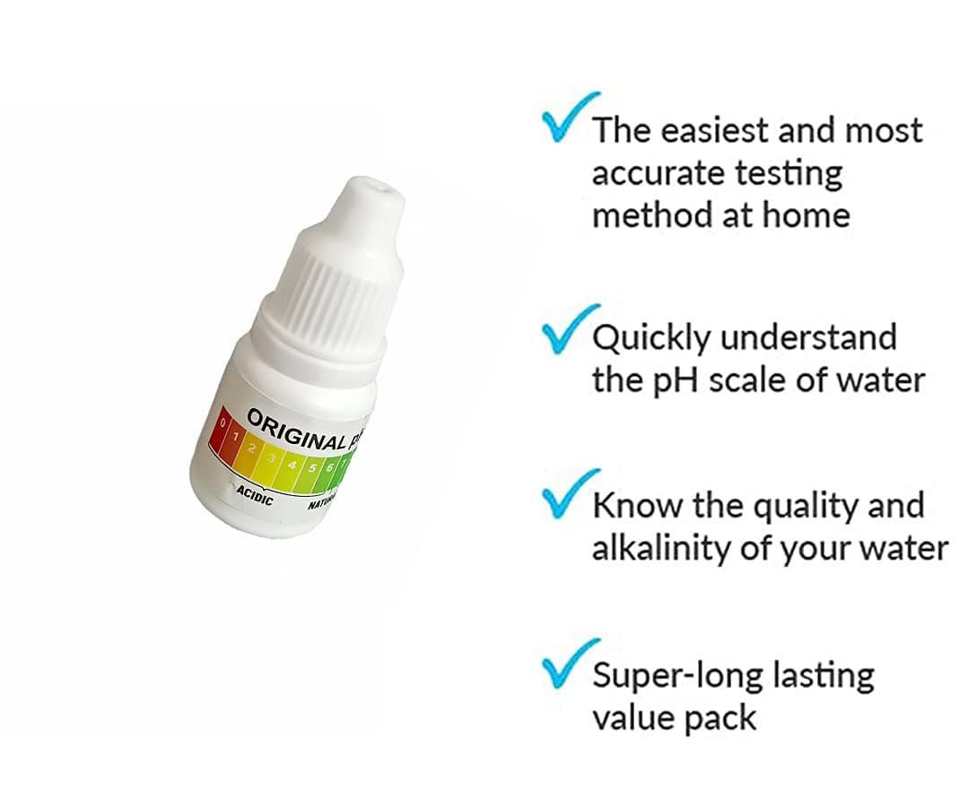 pH Liquid Drop for Water Testing and Alkaline level - View 3