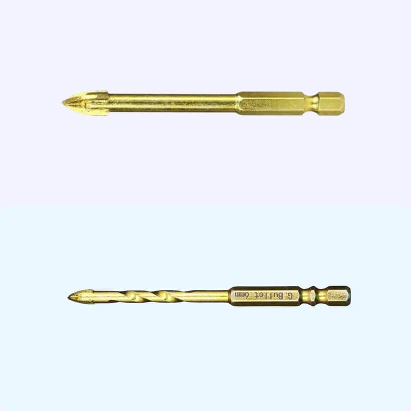 Hex-Shank Ceramic Drill Bit Set for Tile/Glass - View 1