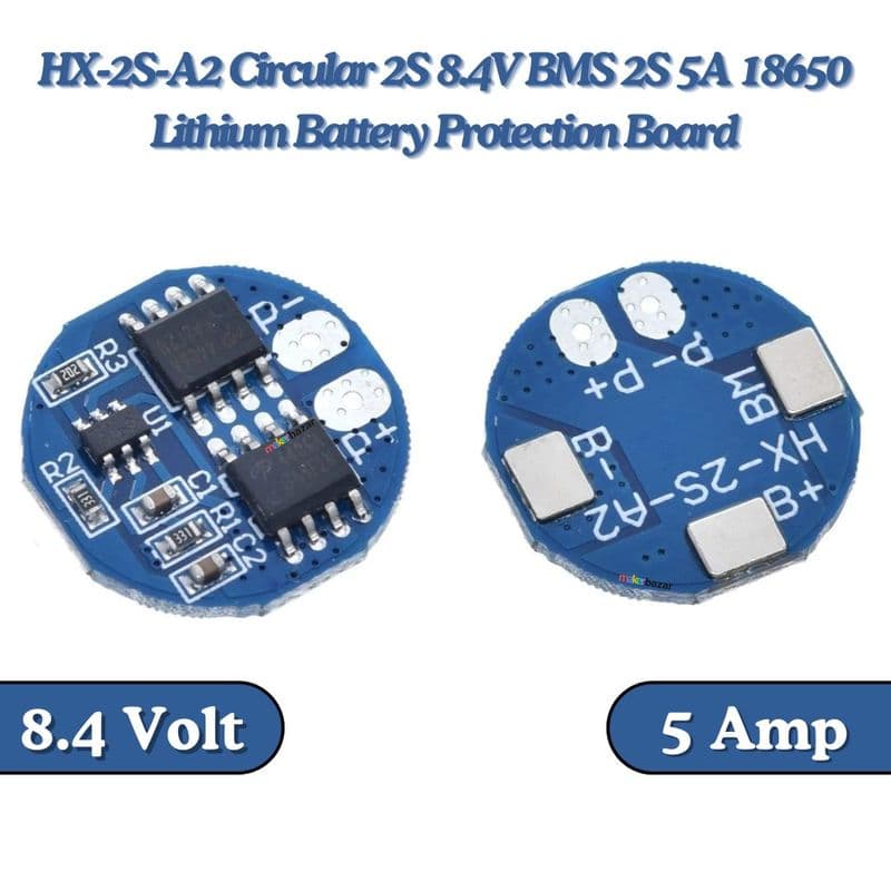 2S Li-Ion BMS 18650 Lithium Ion Battery Protection Boards - View 3
