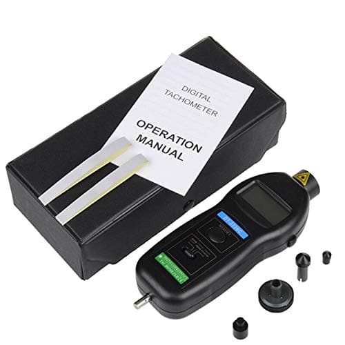 Digital Non-Contact Laser Tachometer RPM Measurer - View 3