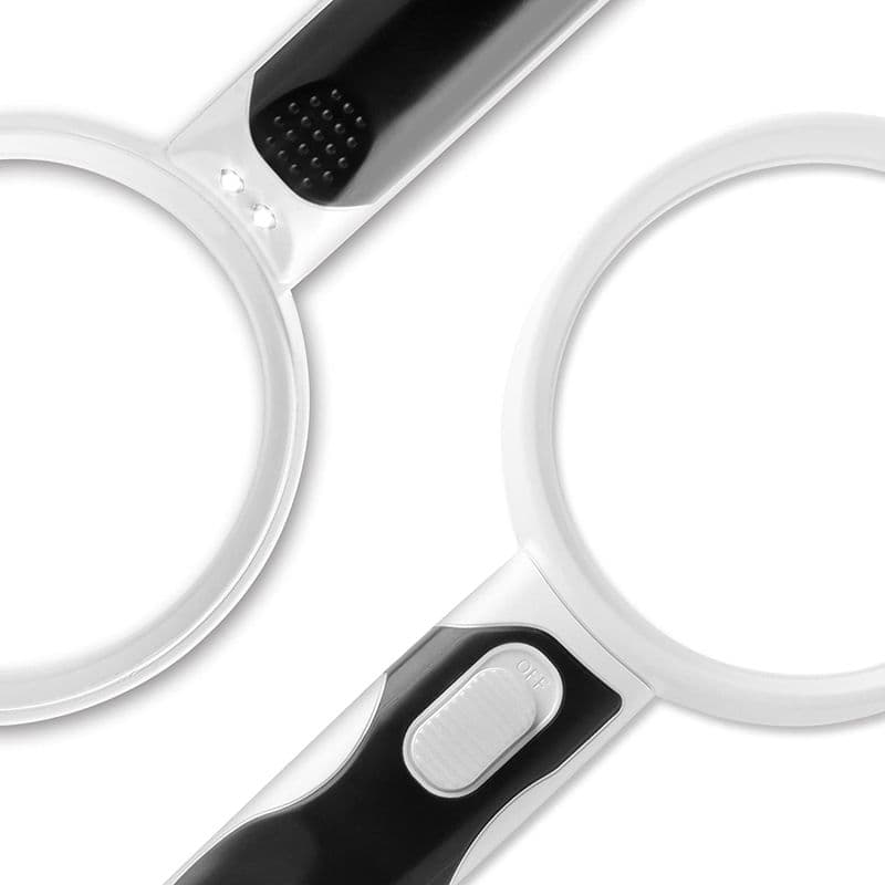 Magnifying Glass with Light - 3 Lens Set (2x + 3.5x + 10x) - View 3