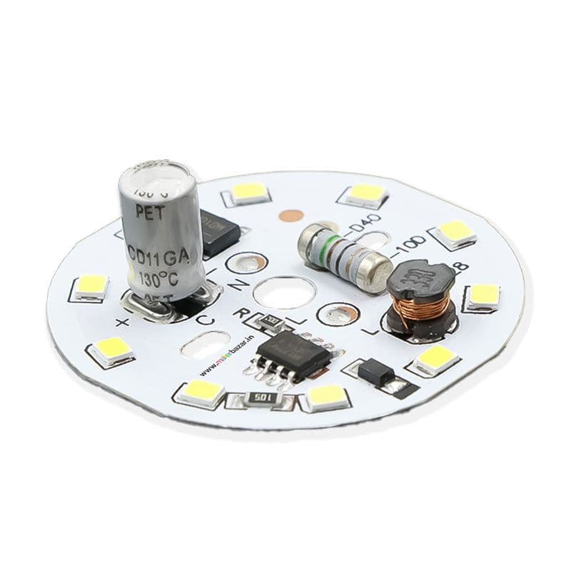 9W 220VAC Alpha White 40mm DOB LED - View 3