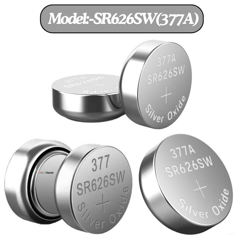 1.55V Wrist Watch Button Cell Silver Oxide Battery - View 2