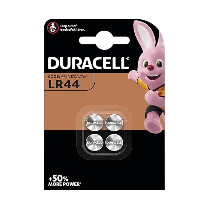 Duracell LR44 1.5V Alkaline Battery Button Cell - View 3