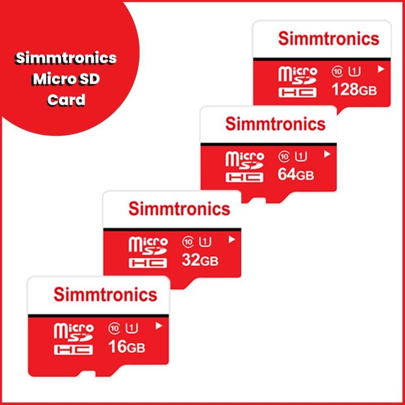 Simmtronics: Micro SD Card Memory Card for Mobile / RPi - View 1