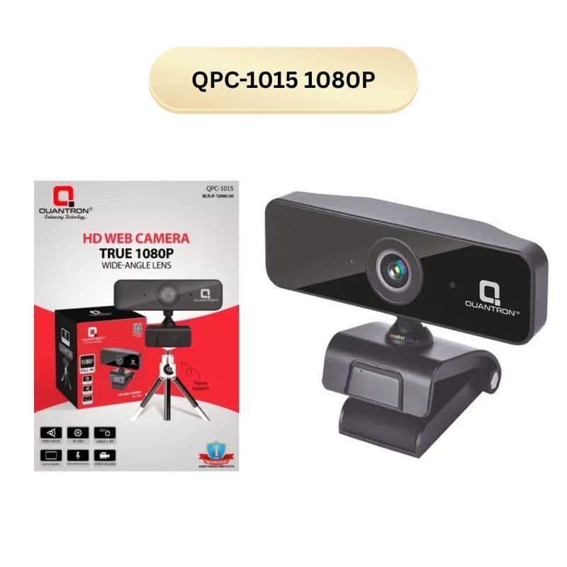 Quantron USB Webcam for Laptop/Desktop - View 3