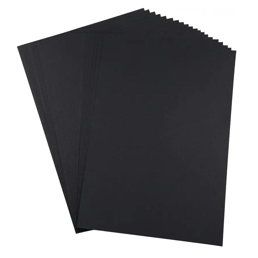 A4 Black Paper - 120 GSM (Pack of 20) - View 1