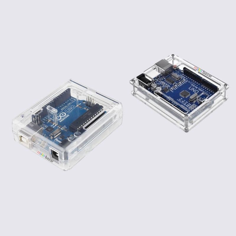 Transparent Casings for Arduino UNO R3 - View 1