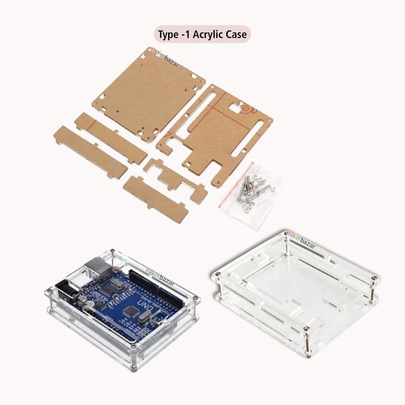 Transparent Casings for Arduino UNO R3 - View 3