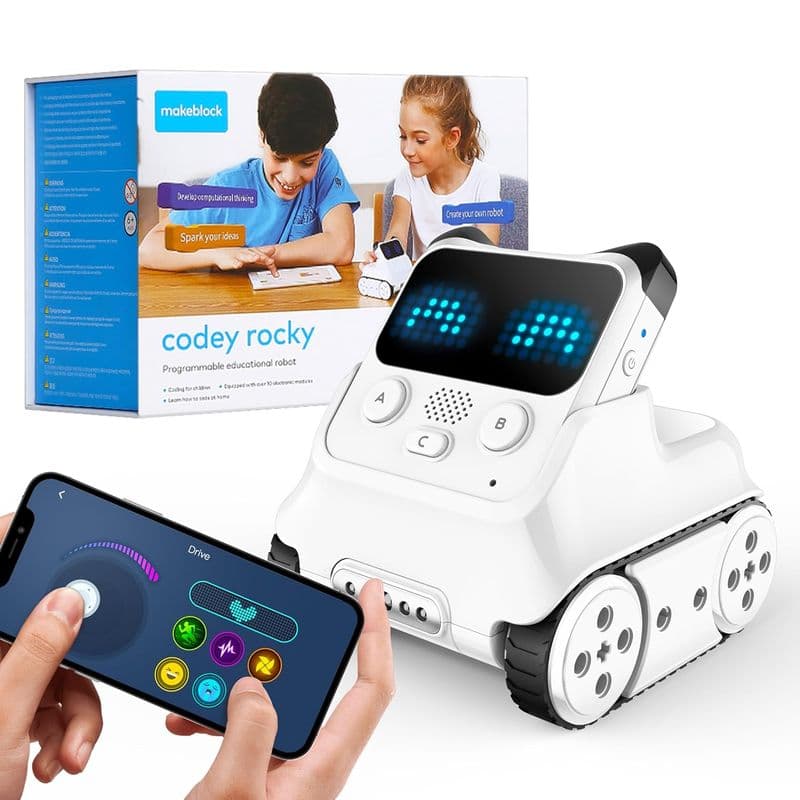 Makeblock Codey Rocky: Smart Robot Toy for Interactive Playing and Learning - View 1