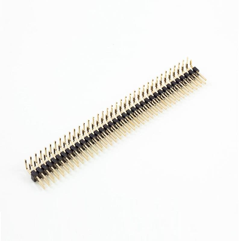 2.0mm 40-Pins Male Berg Strip Connector - View 3