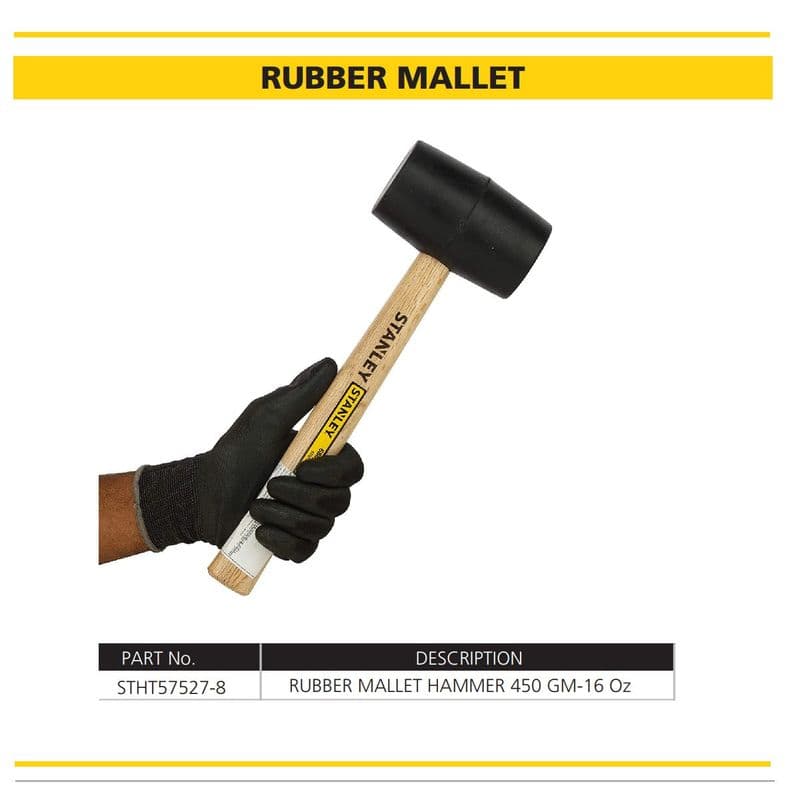 Stanley: Rubber Mallet Hammer - View 2