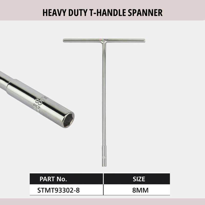 Stanley Heavy Duty T-Handle Spanner Set /Socket Wrench - View 2