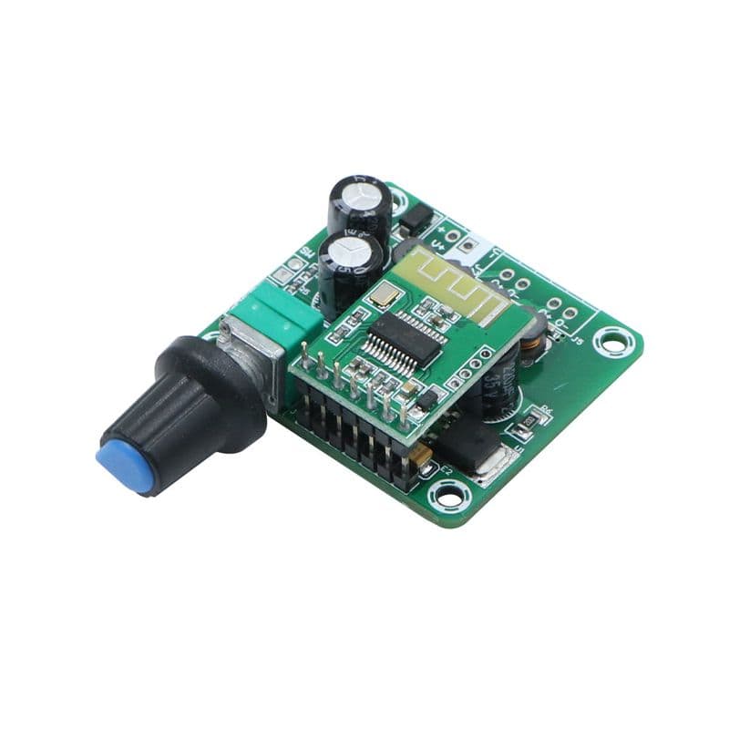 Amplifier: TPA3110 30W (15W+15W) Digital Stereo Audio Power Amplifier Board Module With On board Bluetooth and Volume Knob - View 1