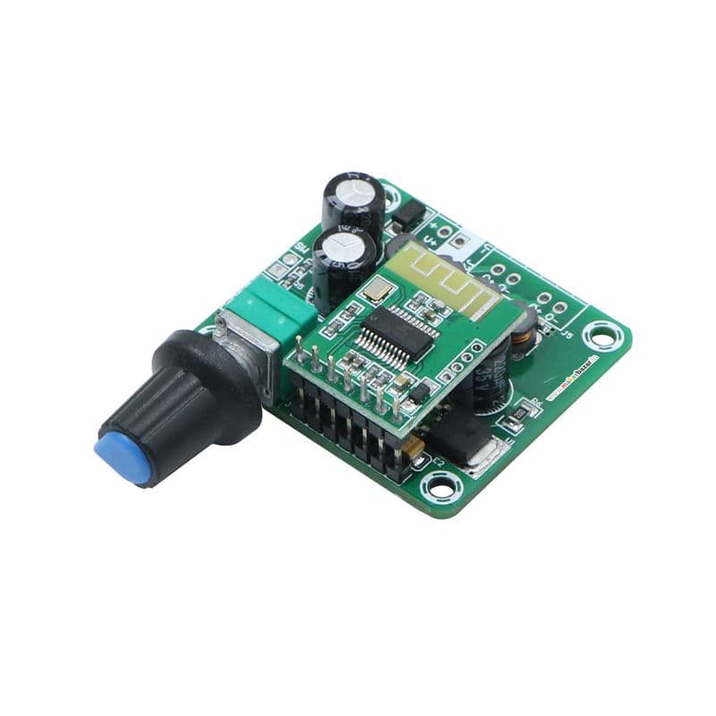 Amplifier: TPA3110 30W (15W+15W) Digital Stereo Audio Power Amplifier Board Module With On board Bluetooth and Volume Knob - View 3
