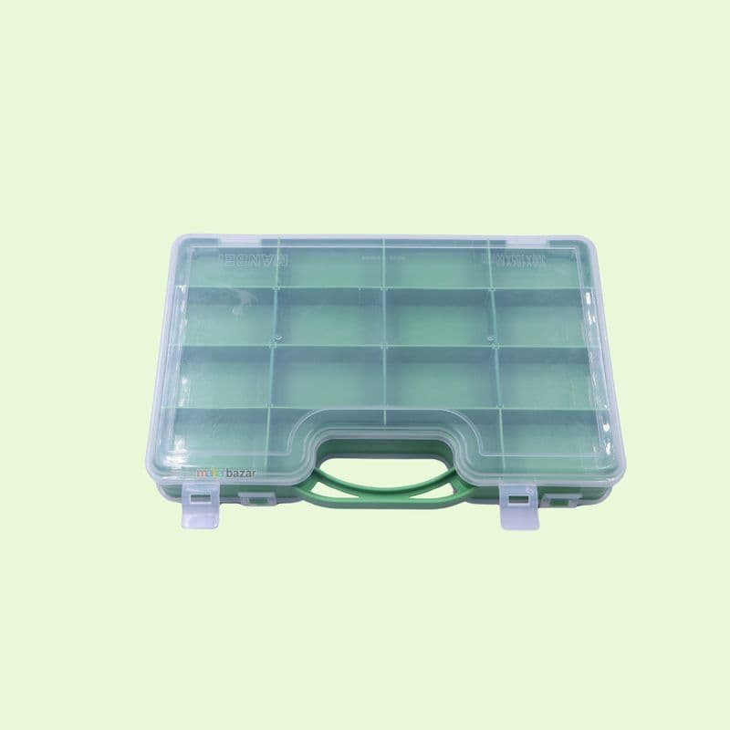 B-300 Double-Sided Plastic Tool Box with Compartments - View 1