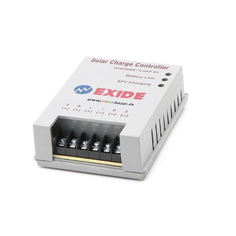 Exide 12V/24V 10A PWM Solar Charge Controller - View 3