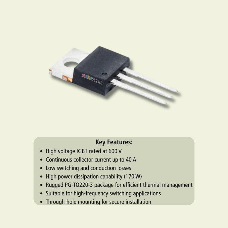 Infineon TRENCHSTOP Single IGBT Transistors Through-Hole - View 2
