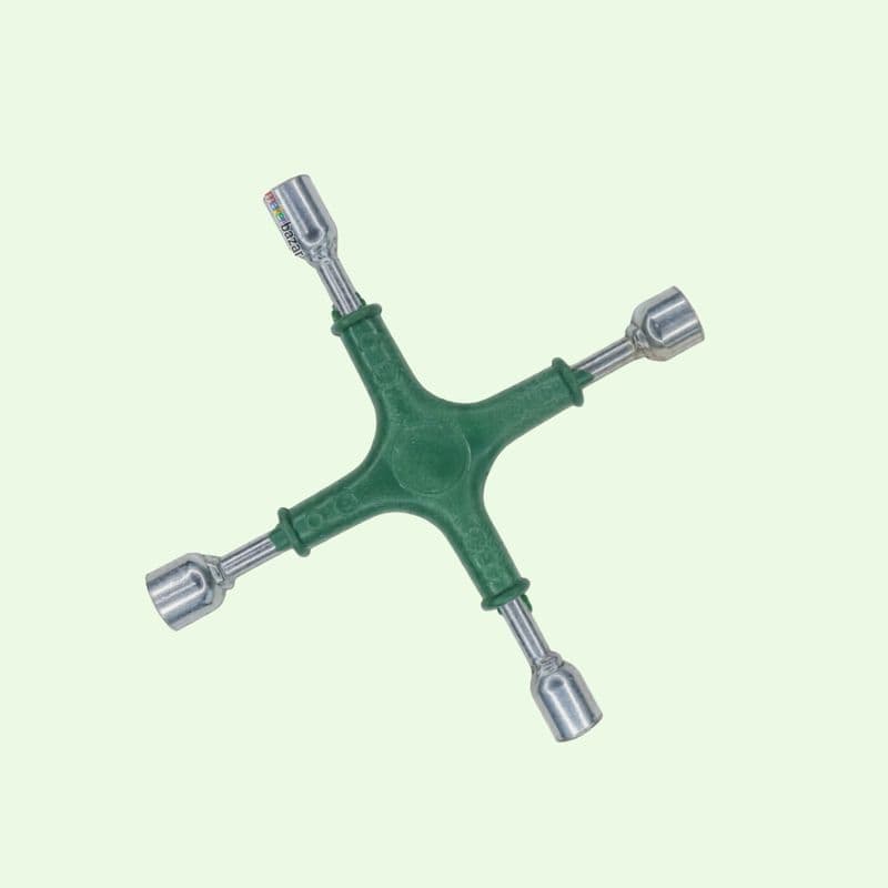 Generic: 4-Way Cross Wheel Spanner Car Wheel Wrench - View 1