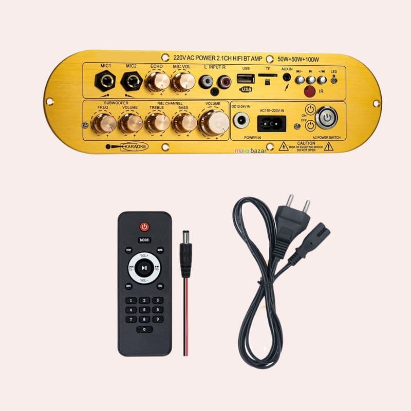 2.1CH CAAV-AP900 Wireless Karaoke Audio Amplifier Module - View 1