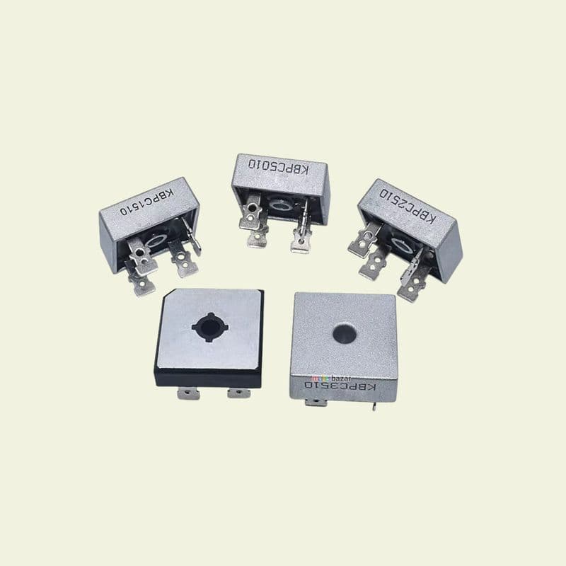 KBPC Diode Bridge Rectifier Module (AC to DC Conversion Module) - View 1