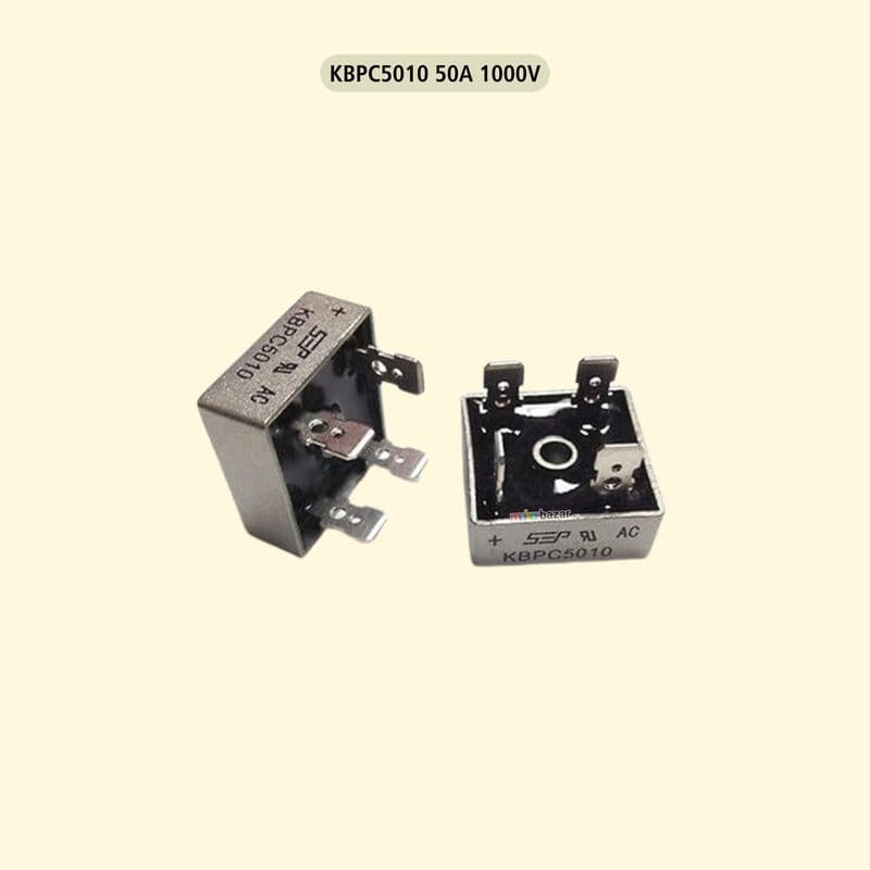 KBPC Diode Bridge Rectifier Module (AC to DC Conversion Module) - View 2