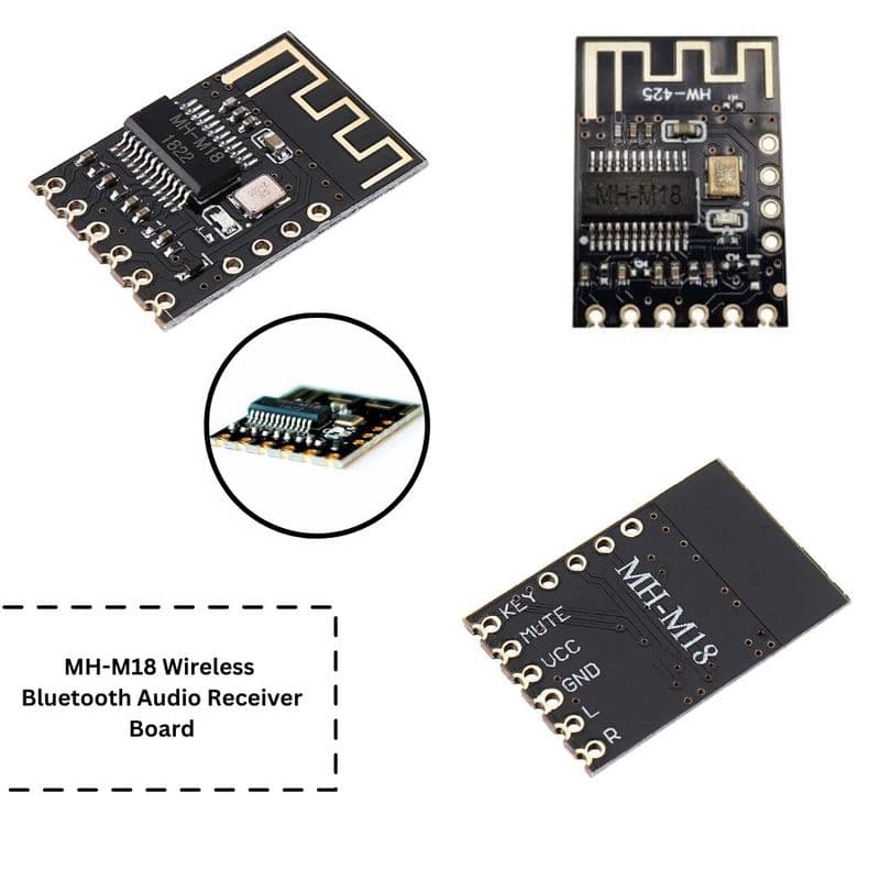 MH-MX8 Wireless Bluetooth Audio Receiver Module - View 2