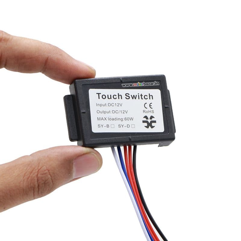 Mirror Touch Switch With Dimmer 12v 60w - View 1