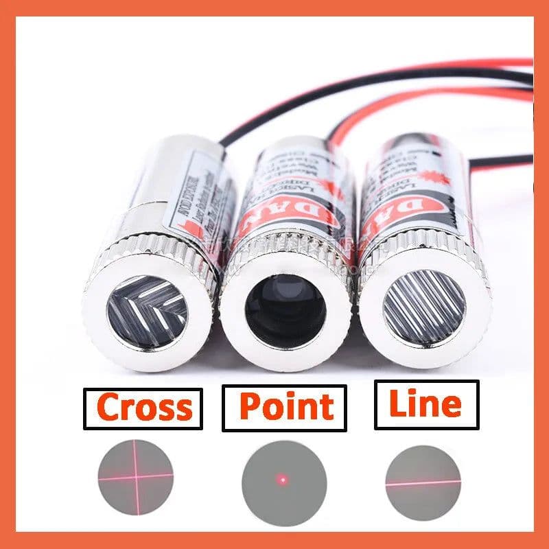 SYD1230 12mm 650nm 5mW Red Laser Module - View 1