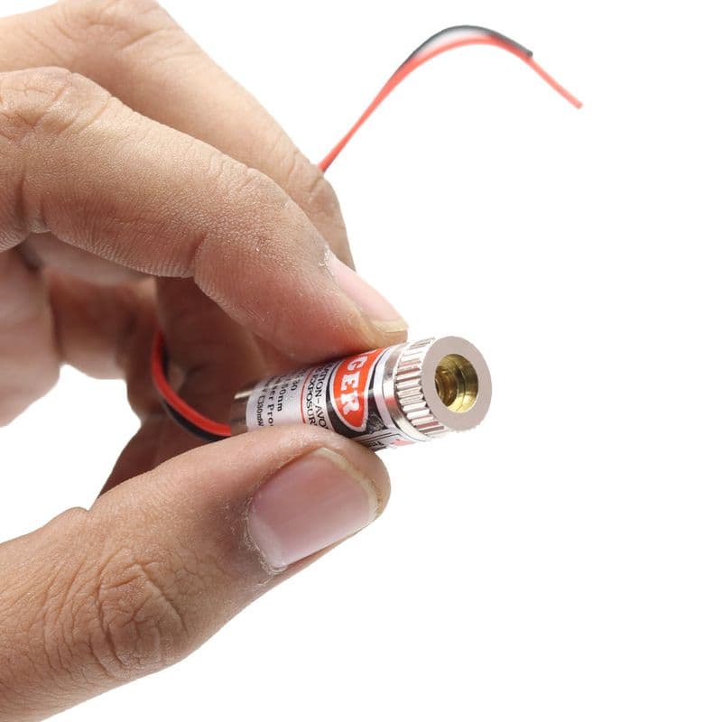 SYD1230 12mm 650nm 5mW Red Laser Module - View 2
