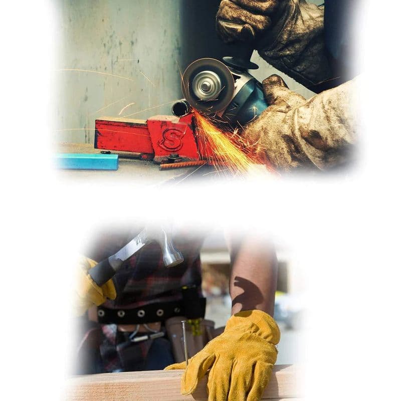 Protective Durable Heat Resistant Welding Gloves (Pair) - View 3