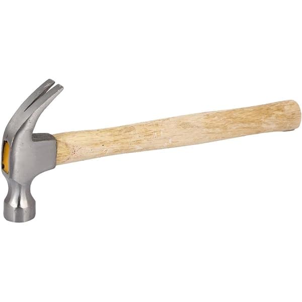 Generic: Claw Hammer with Wooden Handle - View 3