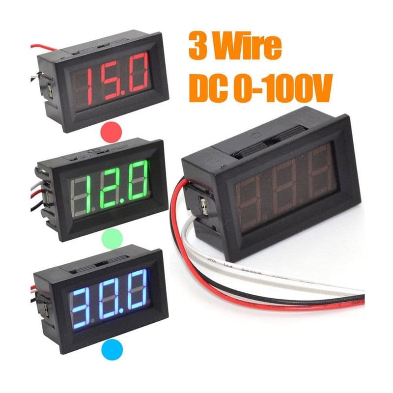 0.56inch Three-Wires DC LED Light Digital Voltmeter - View 2