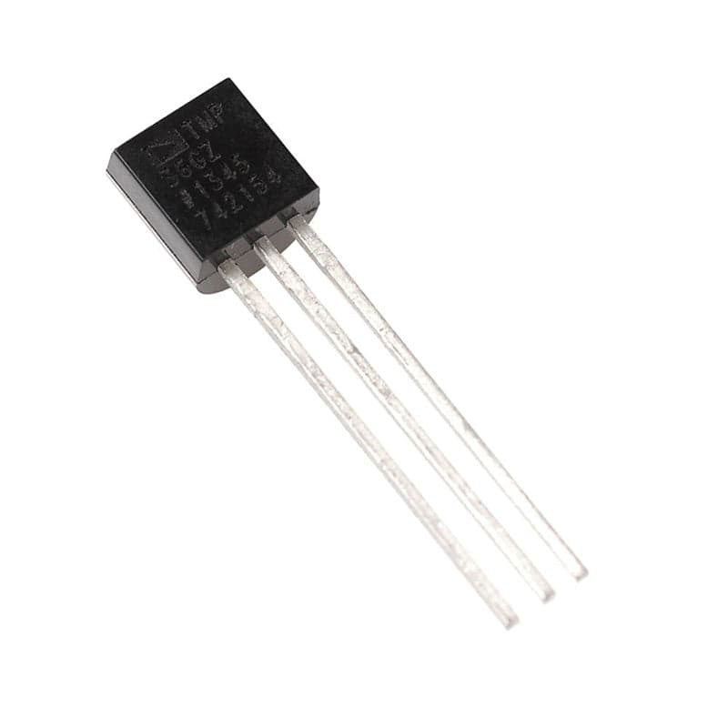 LM35 TO-92-3 Board Mount Temperature Sensors - View 1