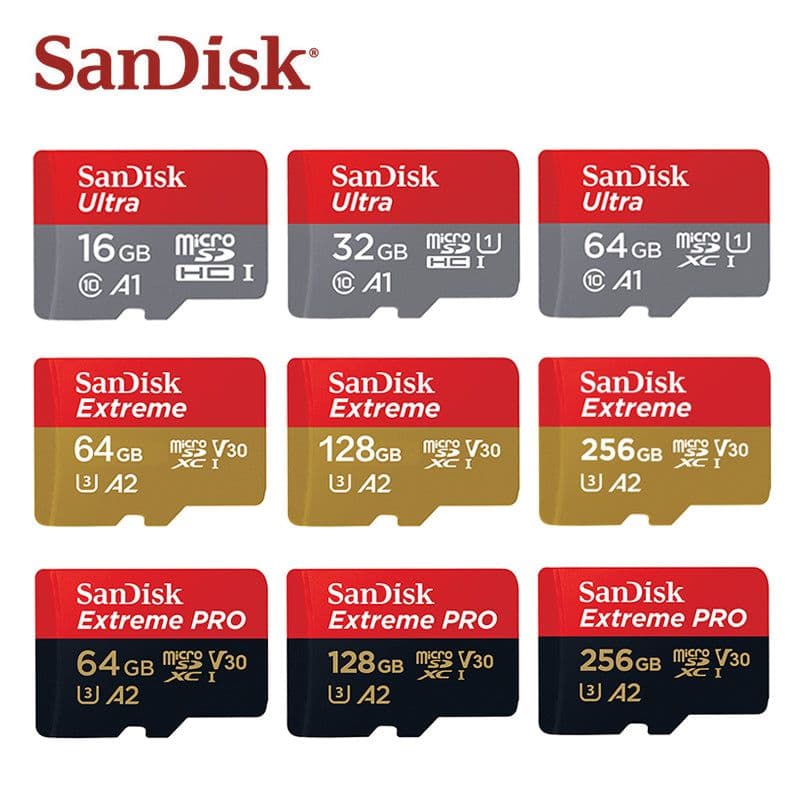 SanDisk: Micro SD Card Memory Card for Mobile / RPi - View 1