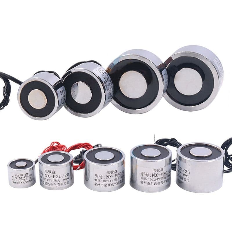 DC 12V Weight Lifting Solenoid Electromagnet - View 1