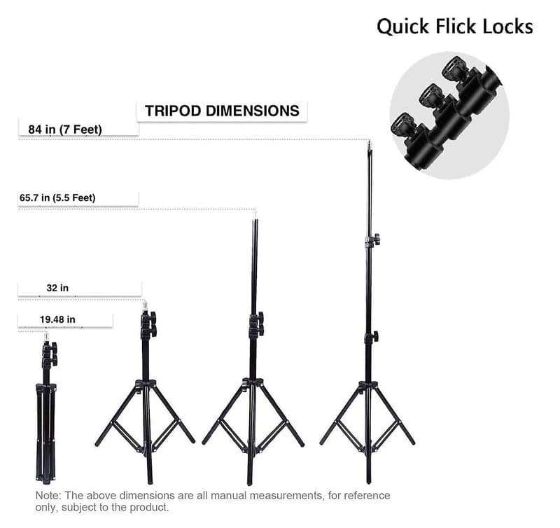 10inch LED Ring Light with Tripod Stand Combo - View 2