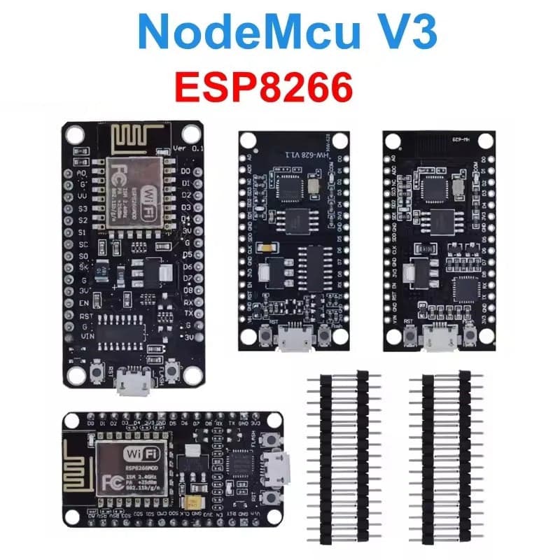 NodeMCU ESP8266 V3 WiFi Development Board 30-Pins - View 1